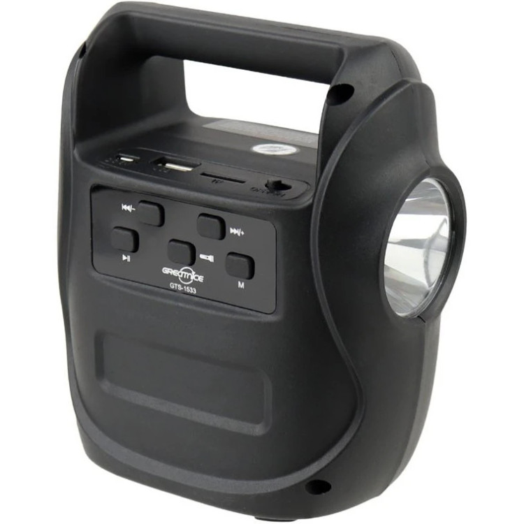 اسپیکر کوچک شارژی با پروژکتور مدل GTS-1533