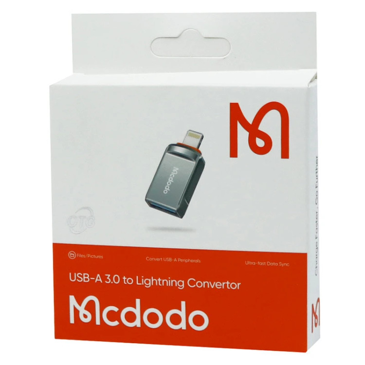 تبدیل USB OTG به لایتنینگ مک دودو OT-8600